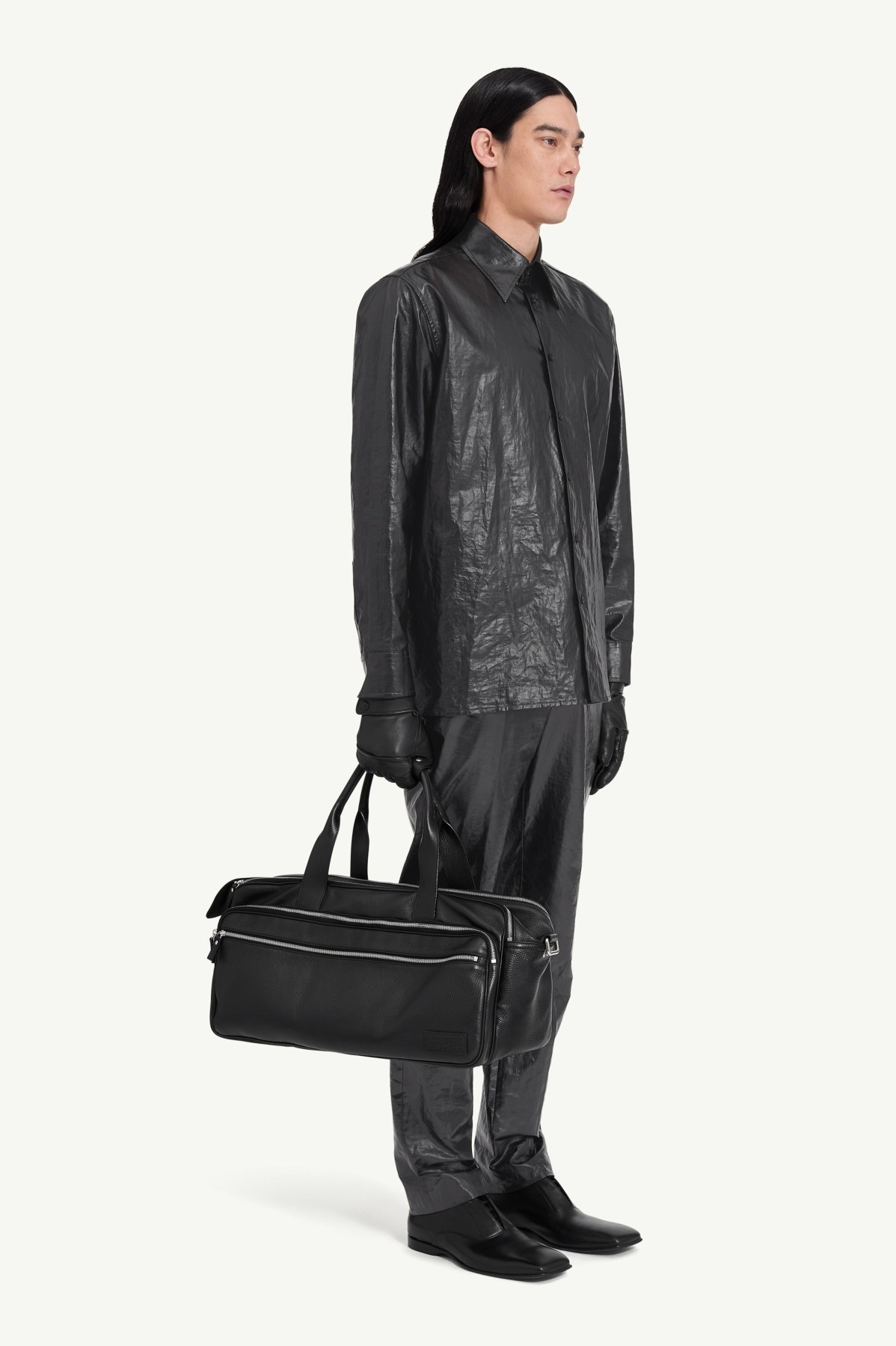 MM6 SHINY COATED SHIRT