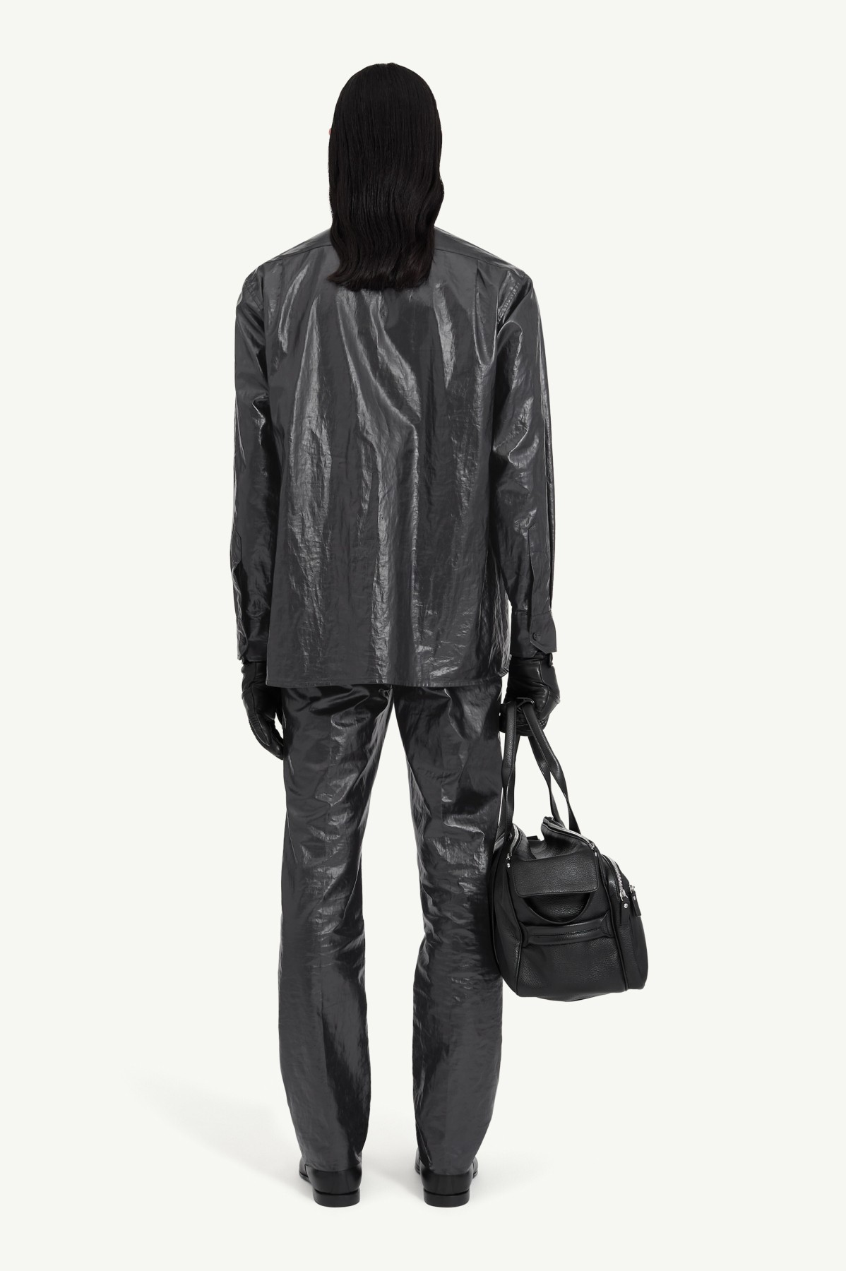 MM6 SHINY COATED SHIRT