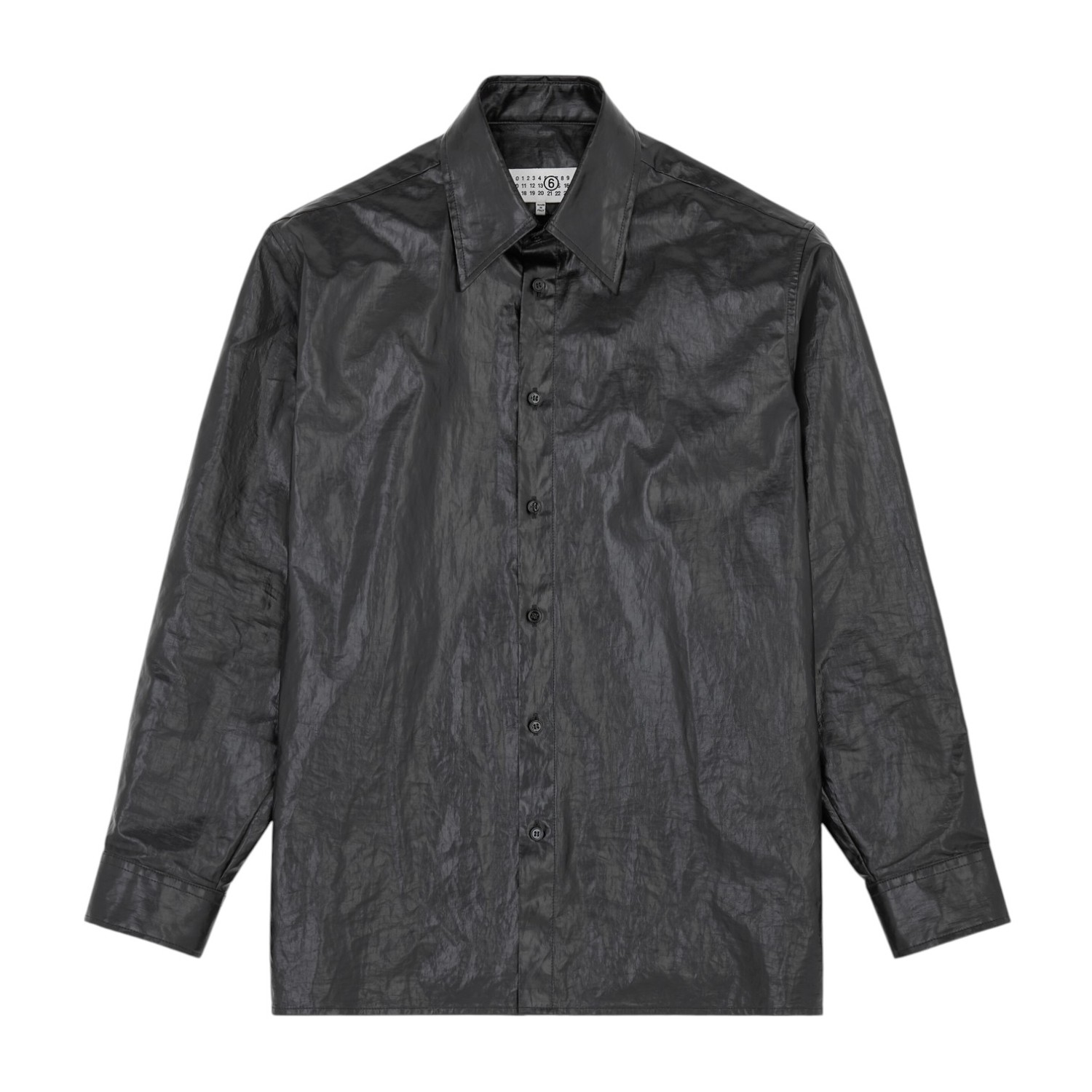 MM6 SHINY COATED SHIRT