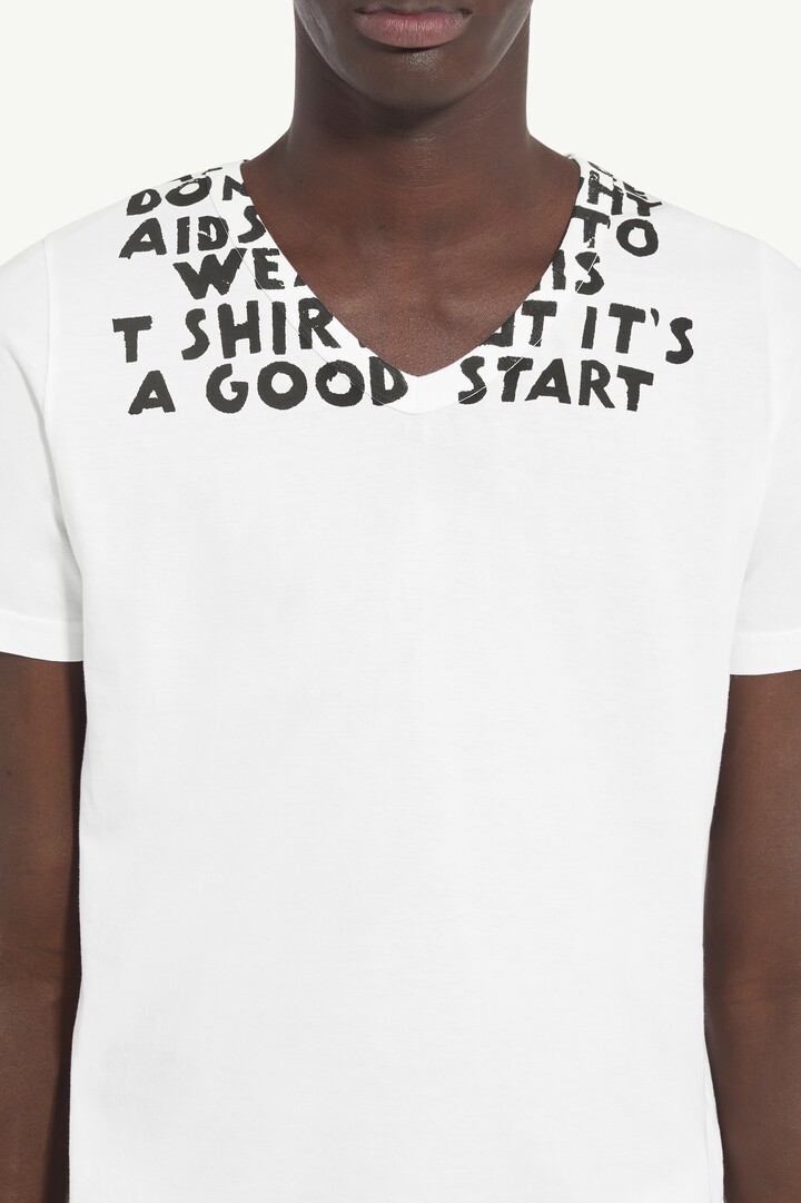 MM6 V-NECK SIDA JERSEY