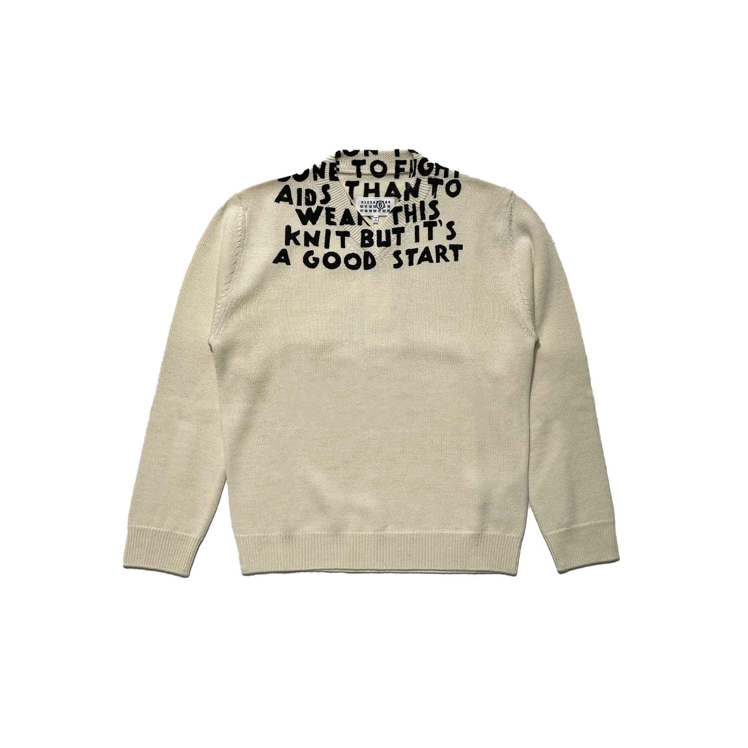 MM6 V-NECK SIDA SWEATER