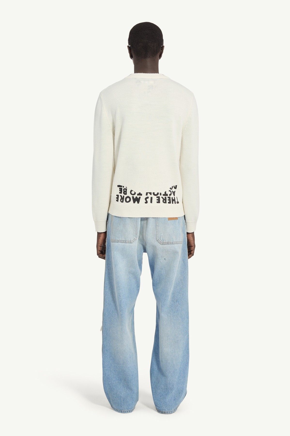 MM6 V-NECK SIDA SWEATER