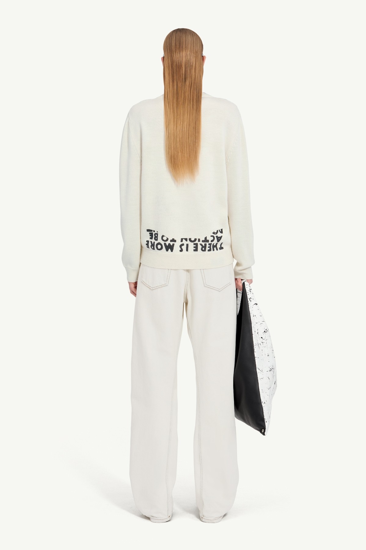 MM6 V-NECK SIDA SWEATER