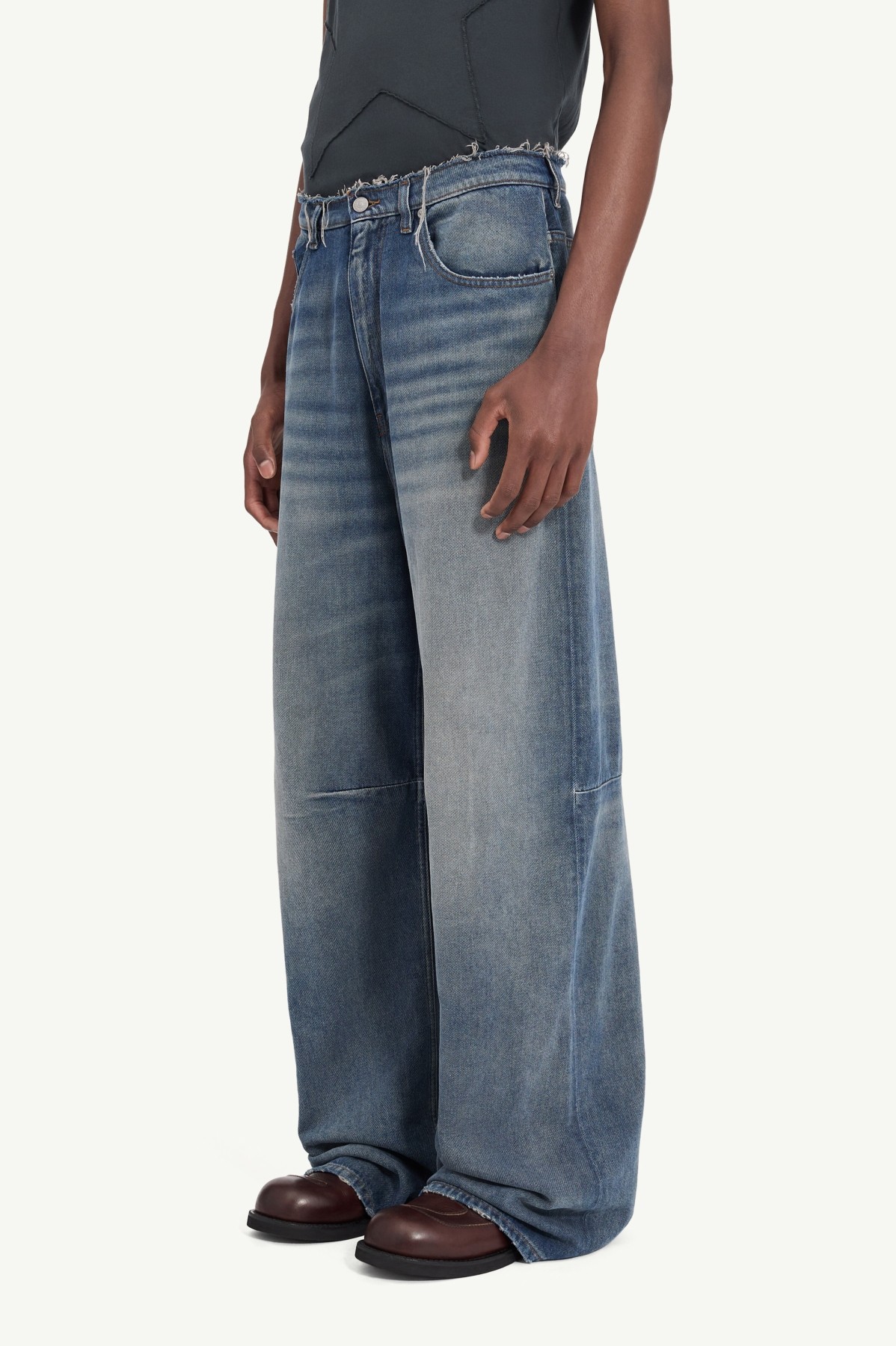MM6 WIDE-LEG JEANS