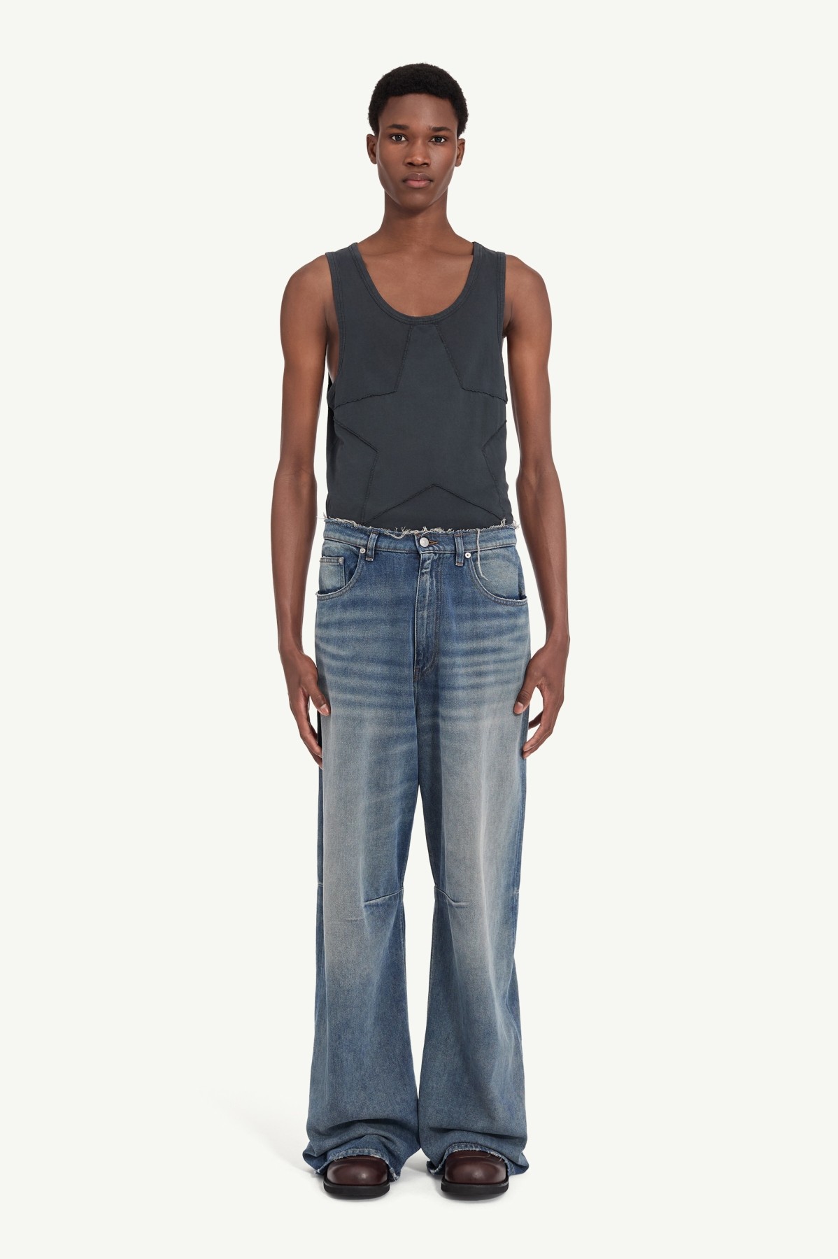 MM6 WIDE-LEG JEANS