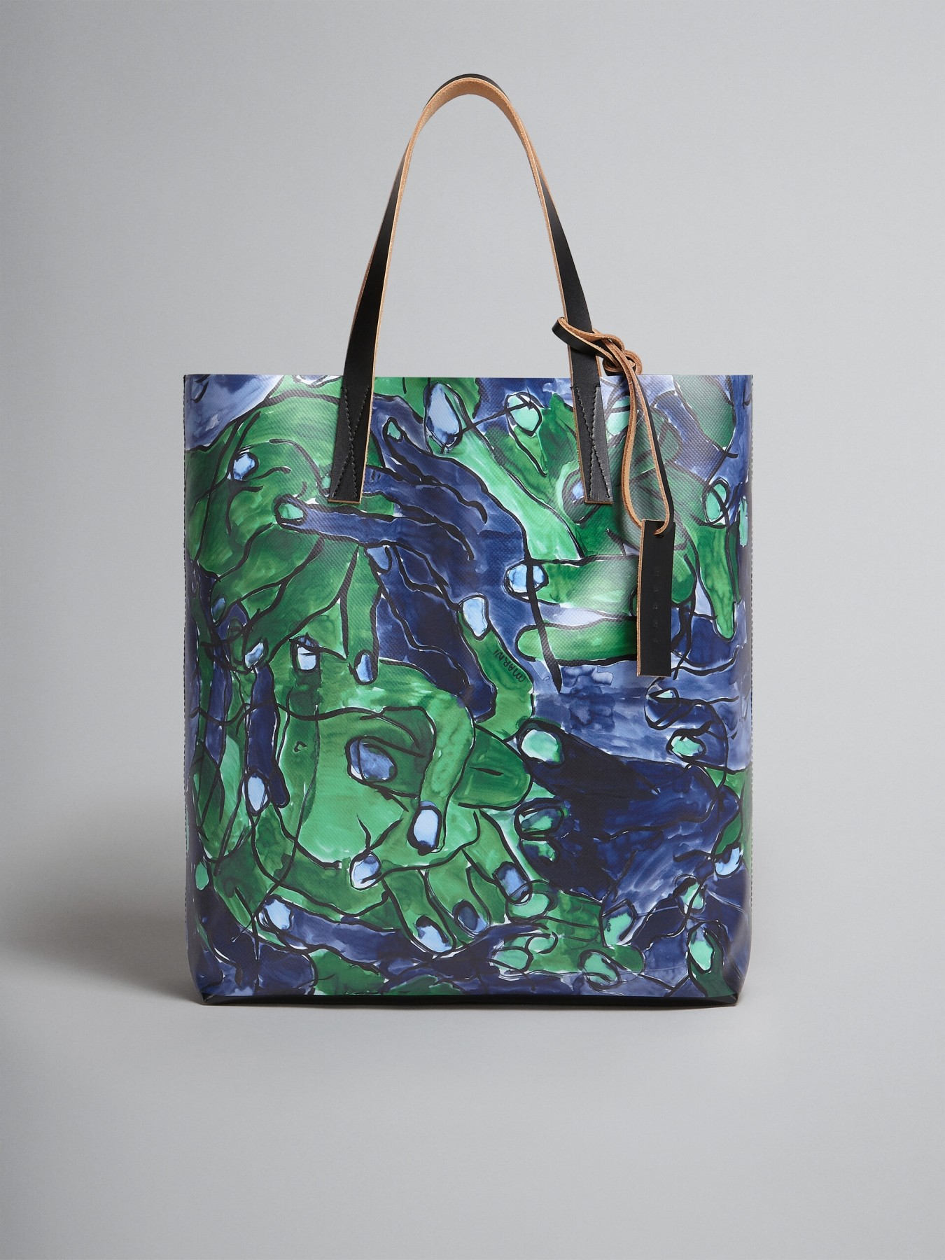 MARNI PRINT TRIBECA SHOPPING BAG