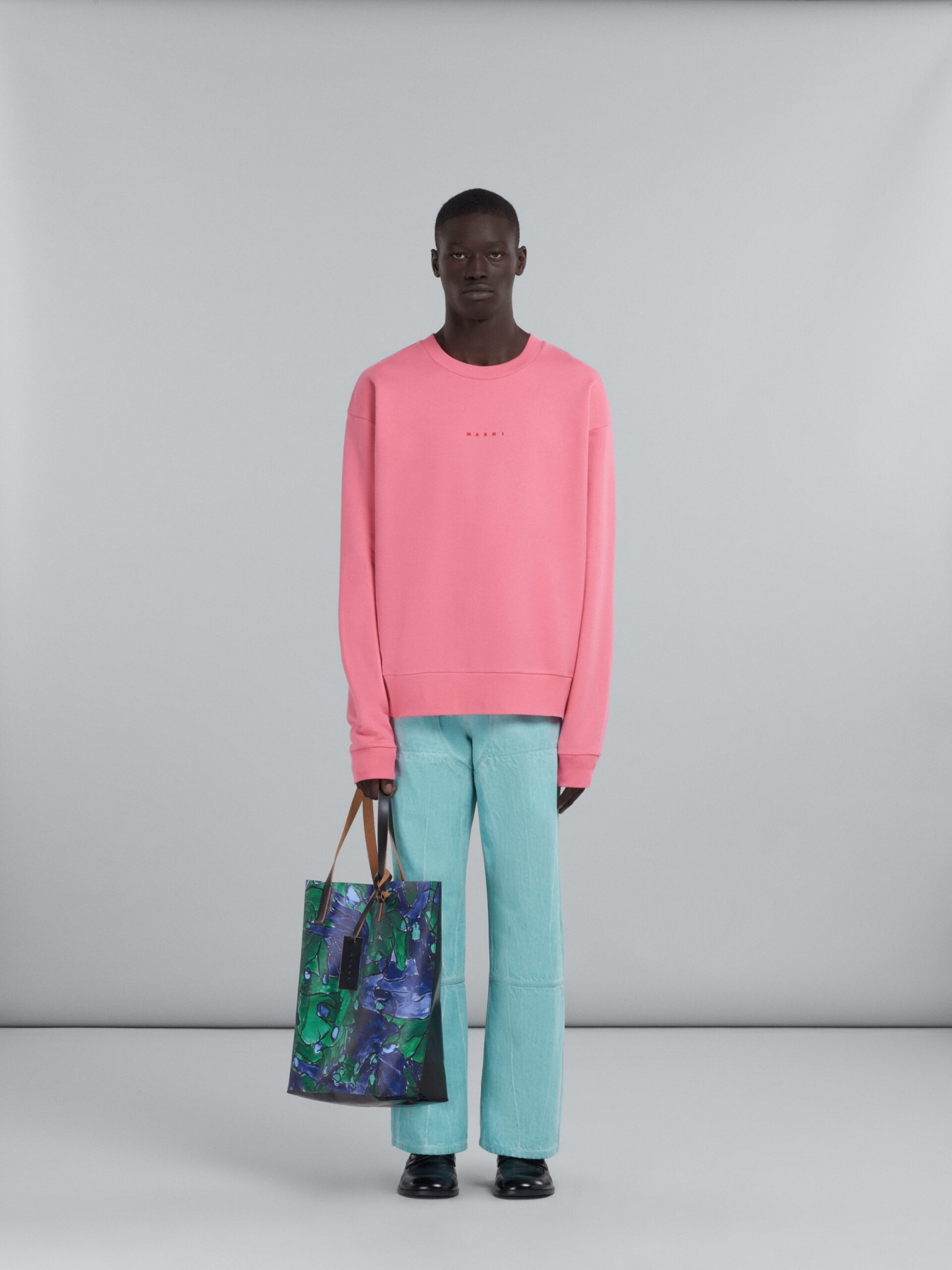 MARNI PRINT TRIBECA SHOPPING BAG