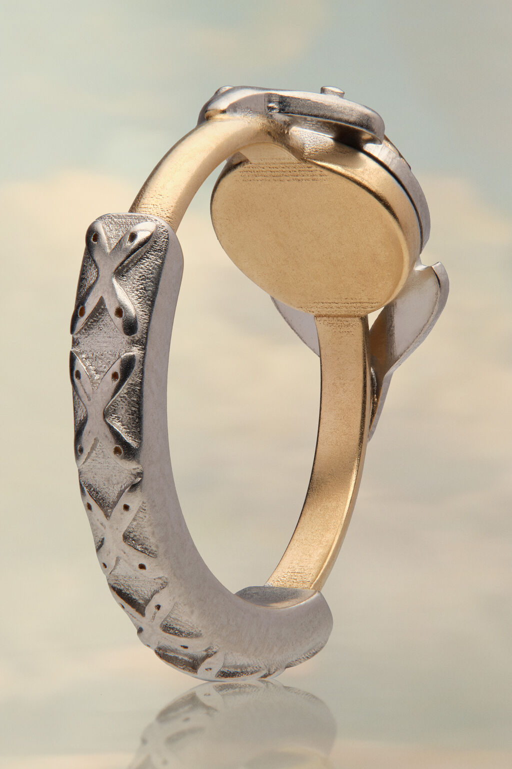 Maison Margiela RED GARNET RING