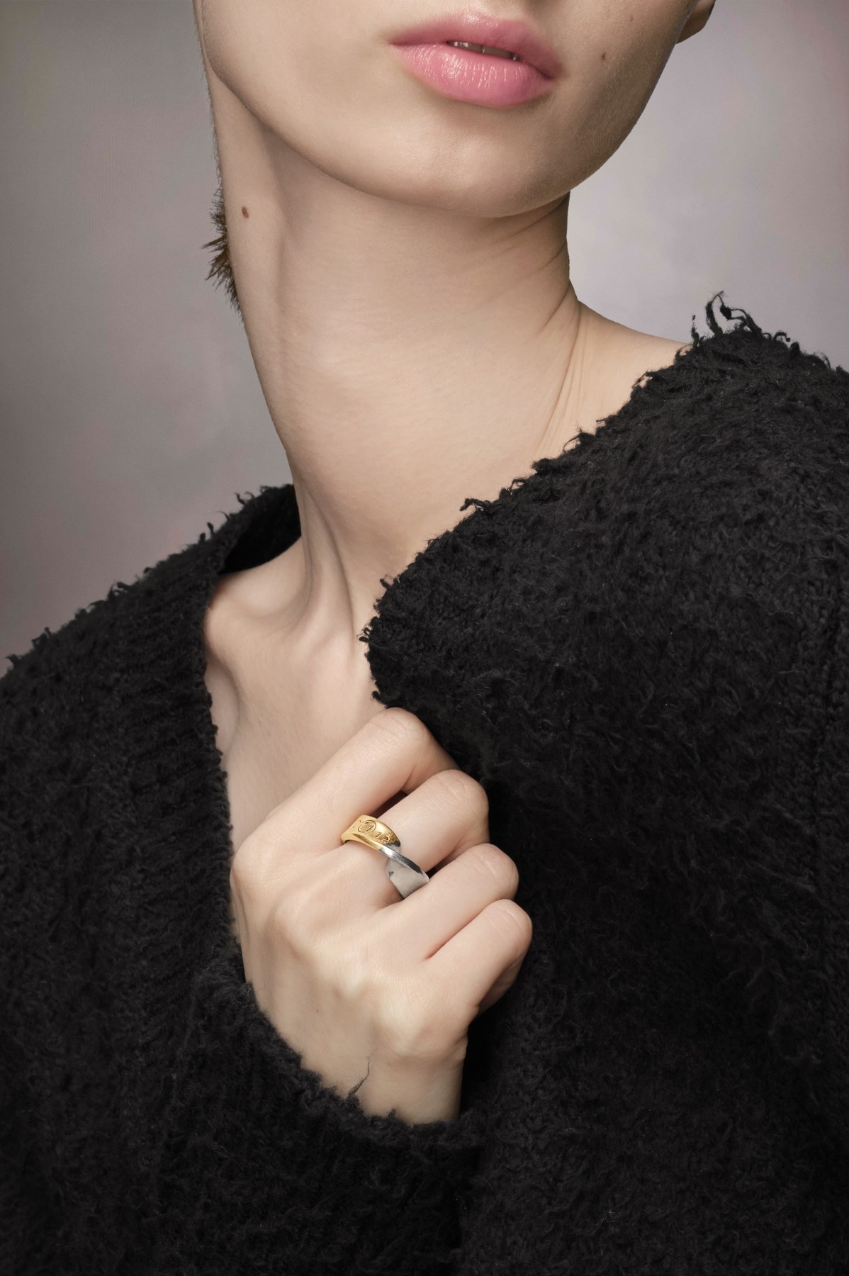 Maison Margiela TWISTED NUMBER RING
