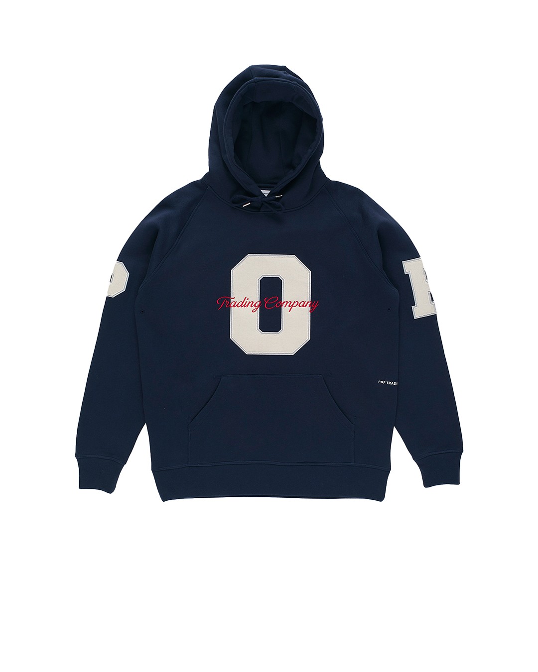 POP TRADING COMPANY FOOTBALL HOODED SWEAT