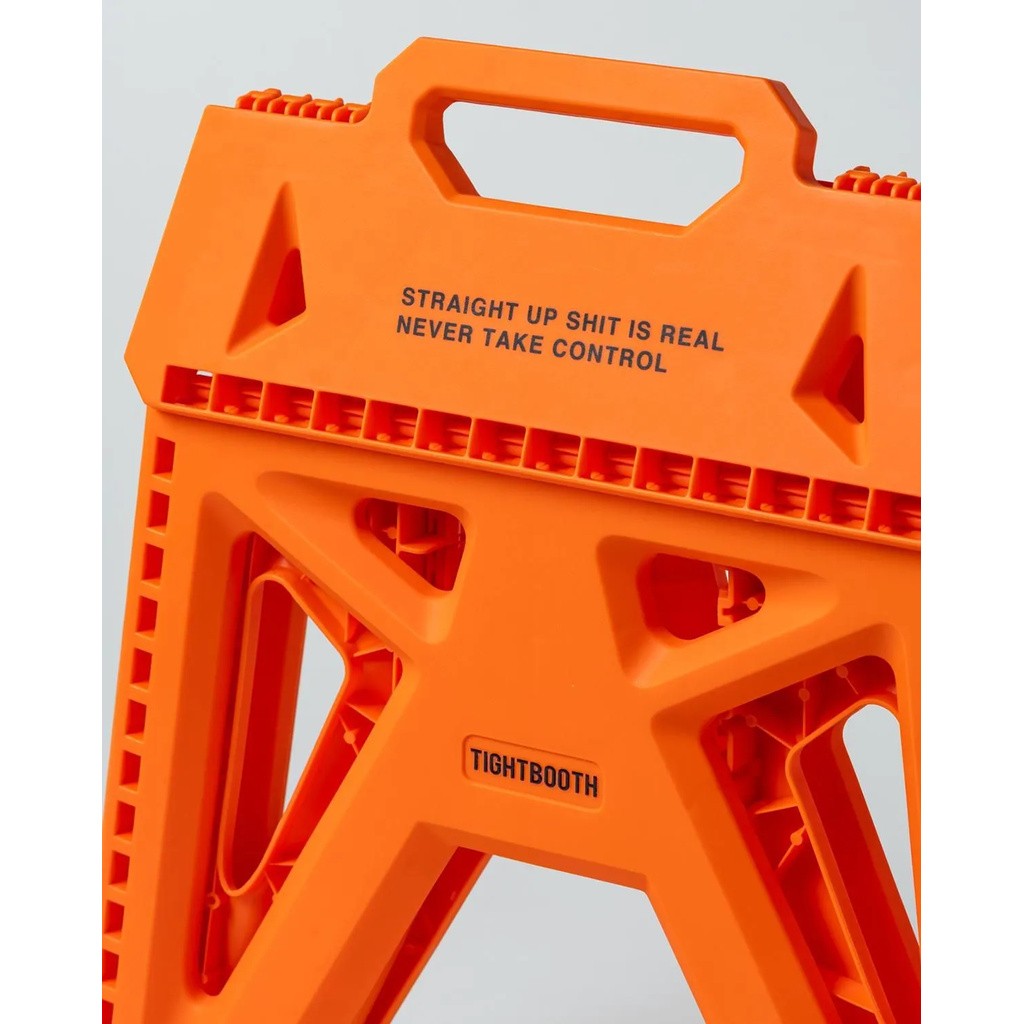 TIGHTBOOTH PRODUCTION LABEL LOGO FOLDING STOOL