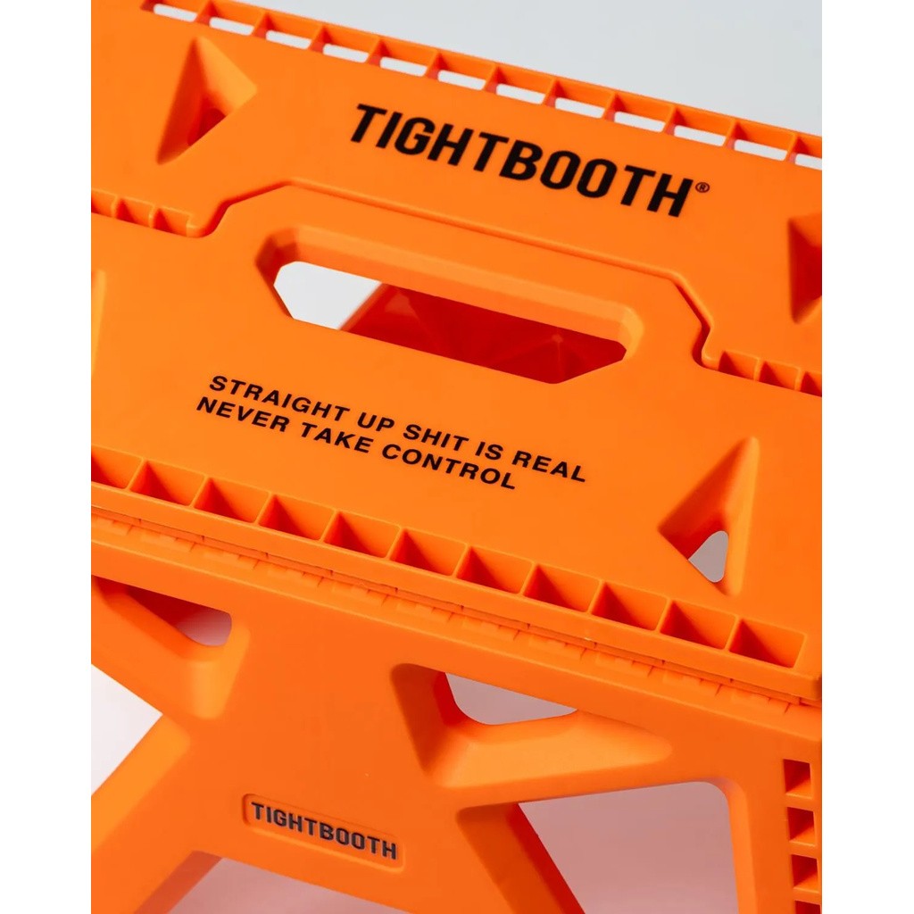 TIGHTBOOTH PRODUCTION LABEL LOGO FOLDING STOOL