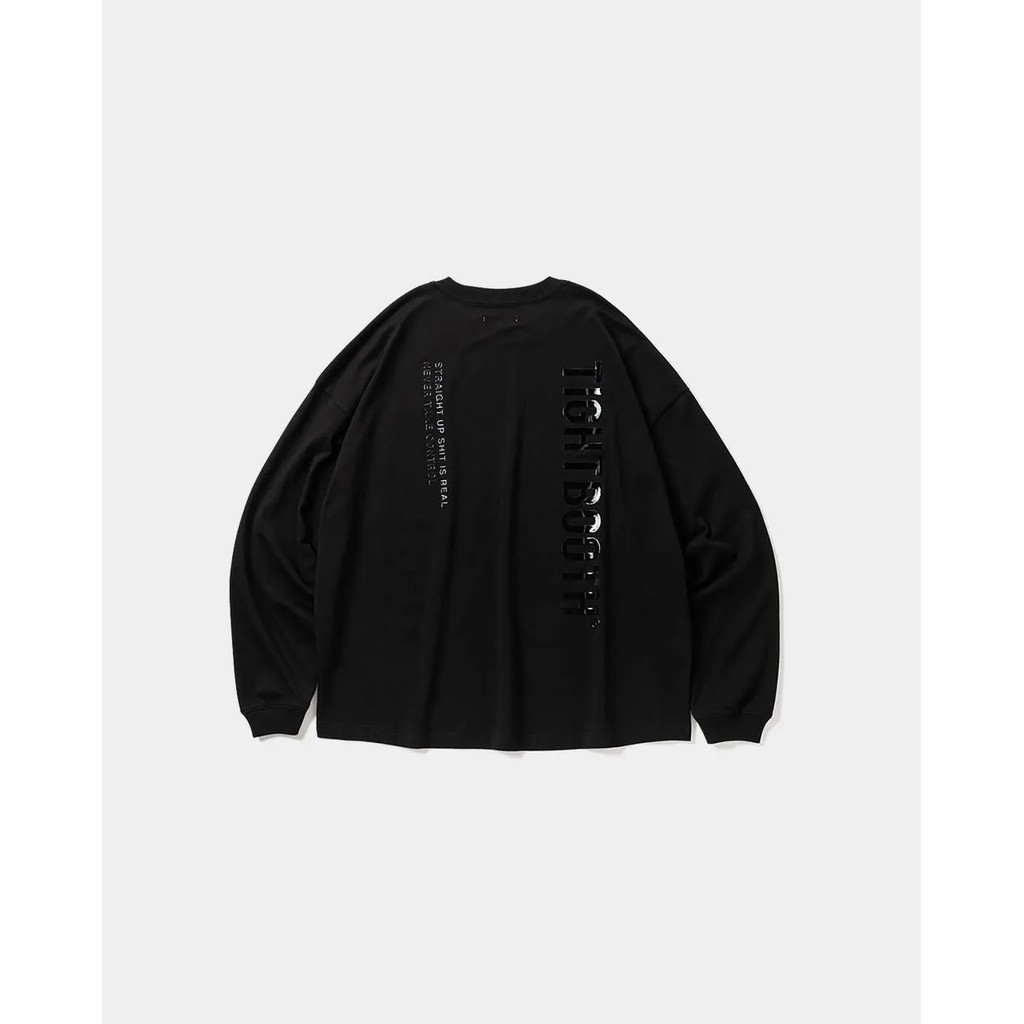 TIGHTBOOTH LABEL LOGO LS T-SHIRT