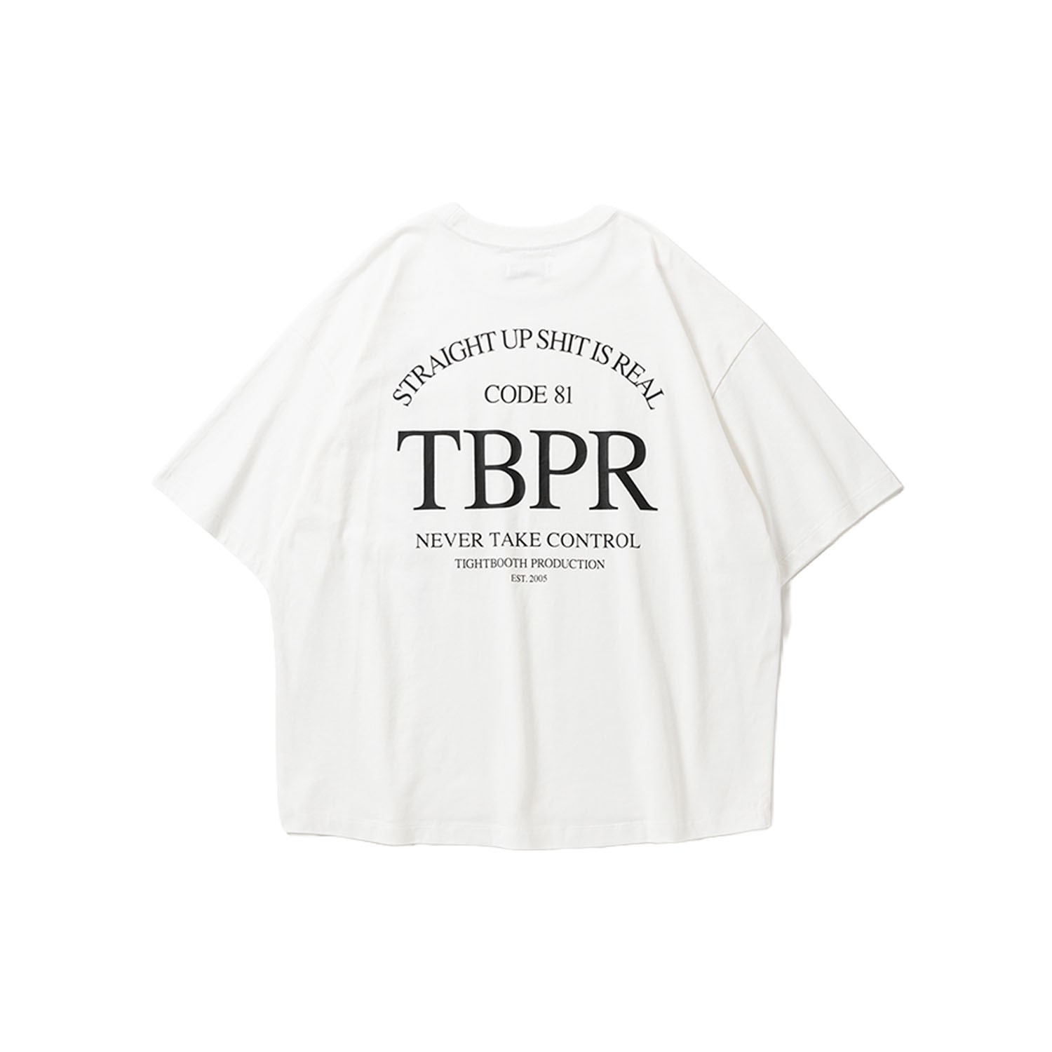 TIGHTBOOTH PRODUCTION STRAIGHT UP S:S T-SHIRT
