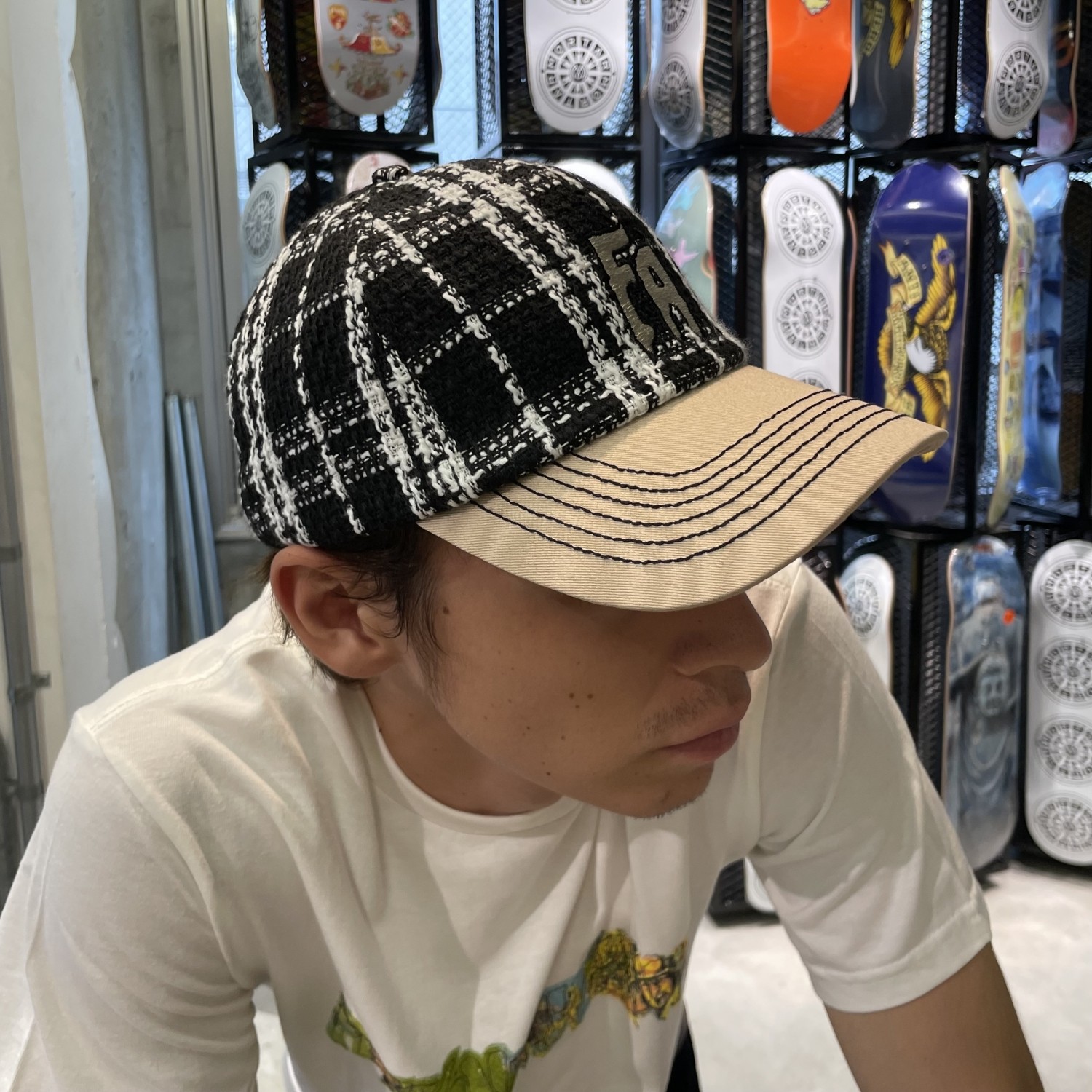 FUCKING AWESOME SEDUCTION PLAID SNAPBACK