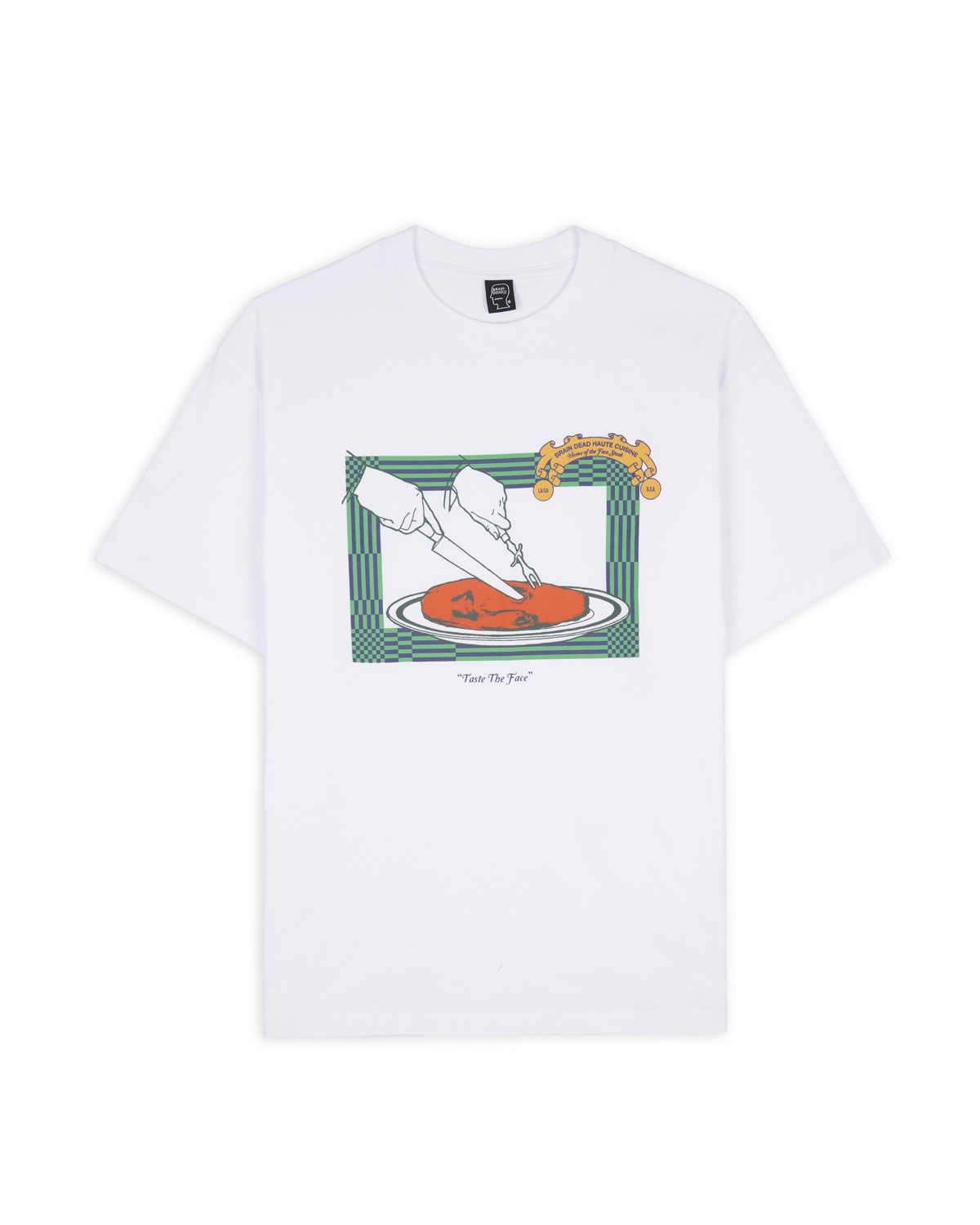 BRAIN DEAD TASTE THE FACE TEE
