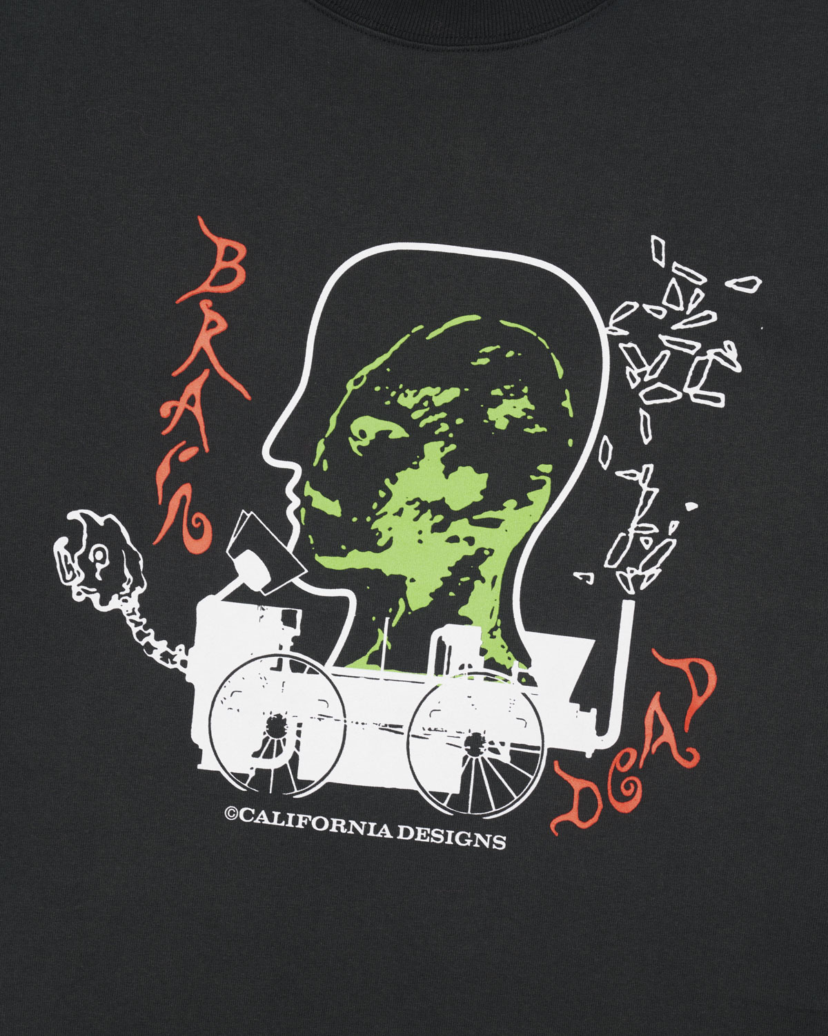 BRAIN DEAD ALIEN TRACTOR T-SHIRT