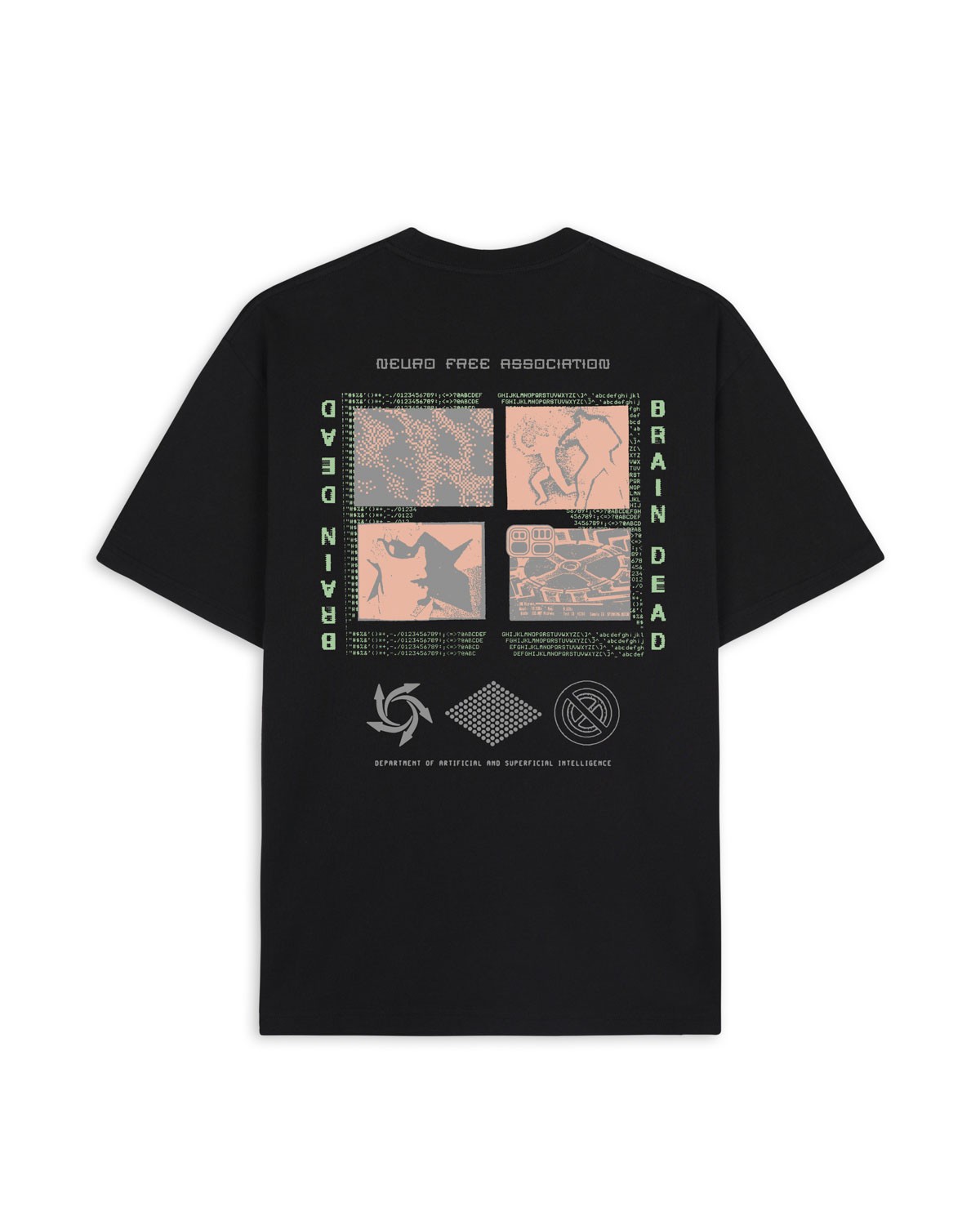 BRAIN BEAD NEURO FREE ASSOCIATION T-SHIRT