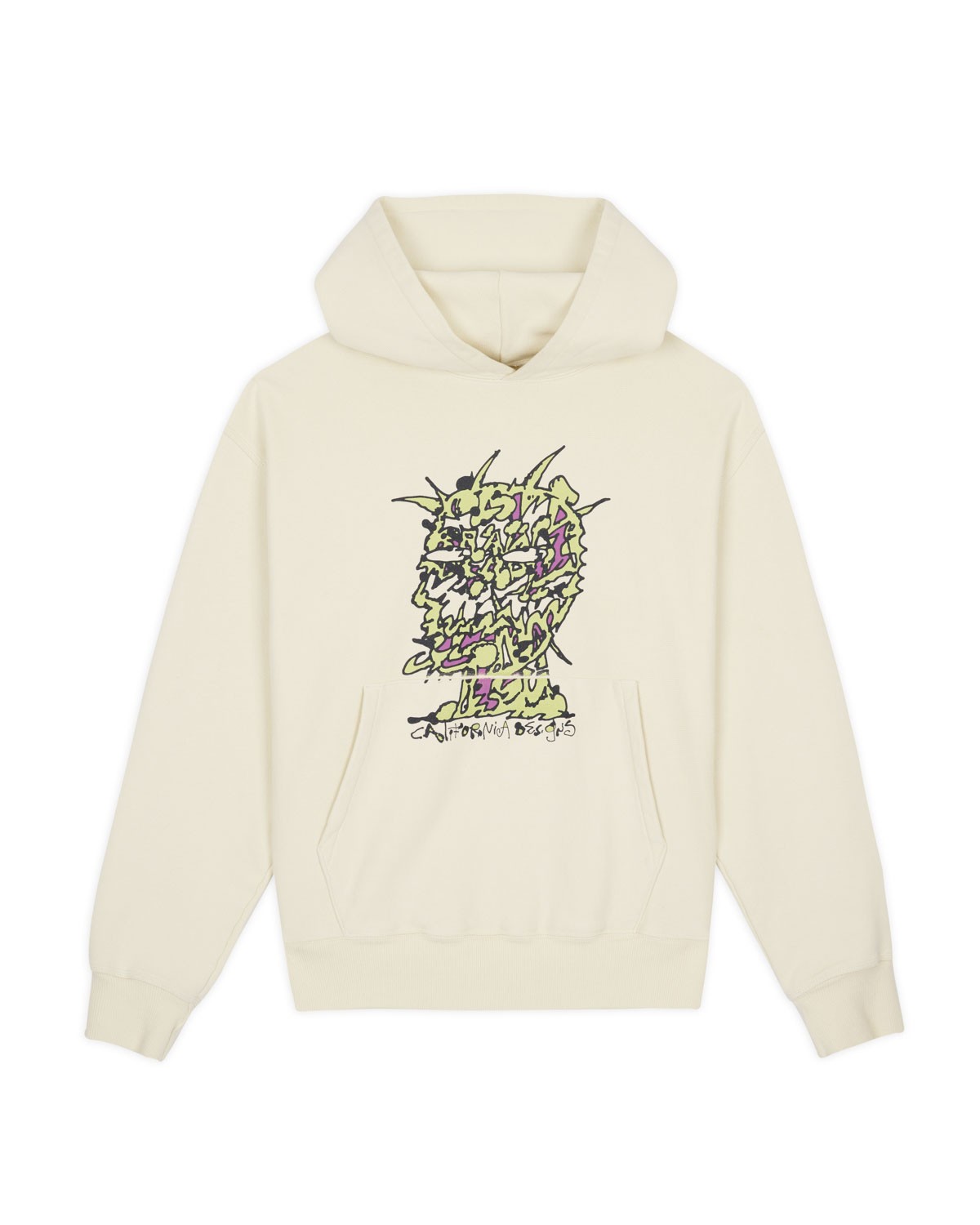 BRAIN BEAD SCRAMBLED HEAD HOODIE