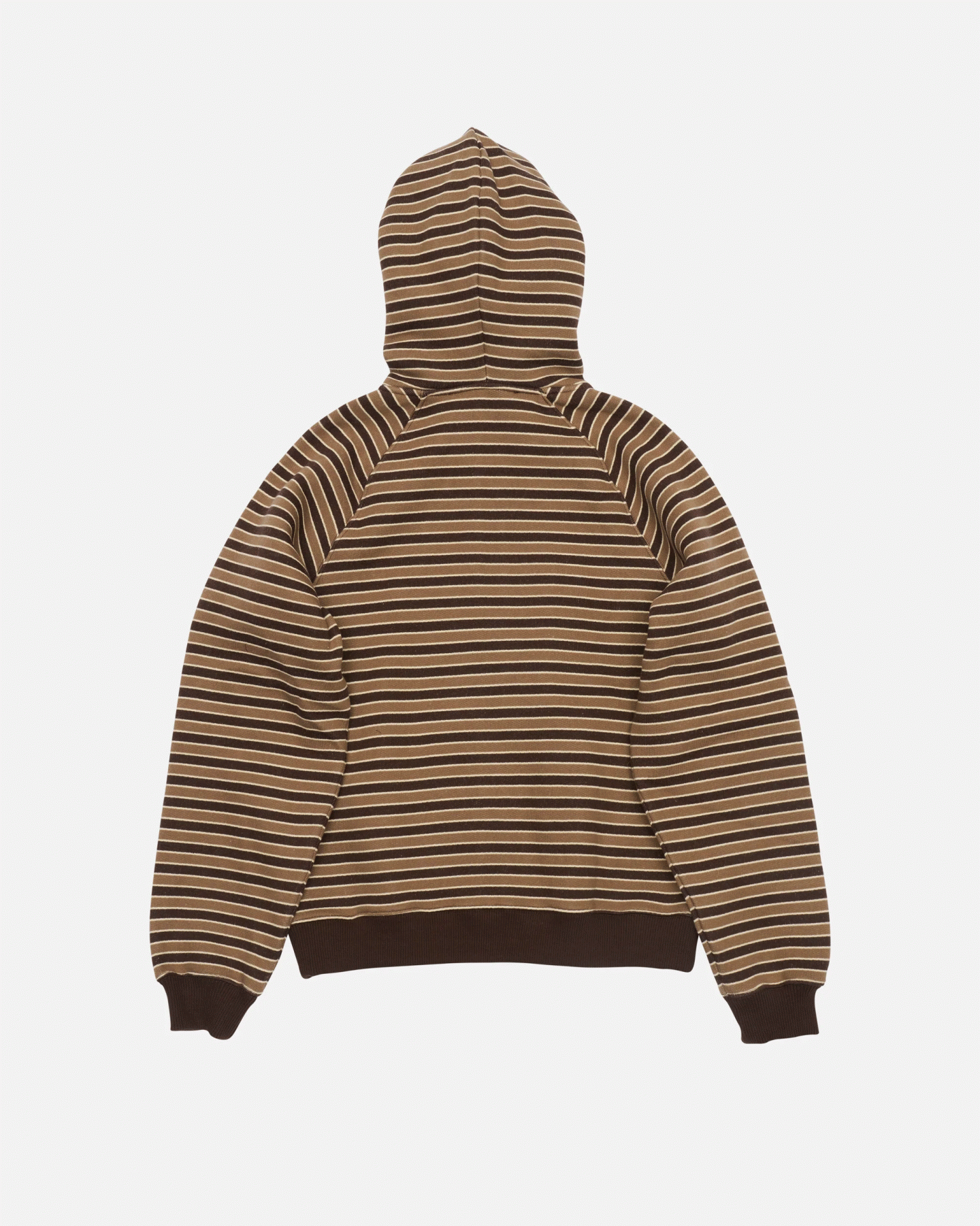 STOCKHOLM SURFBORD CLUB STRIPED ZIP HOODIE