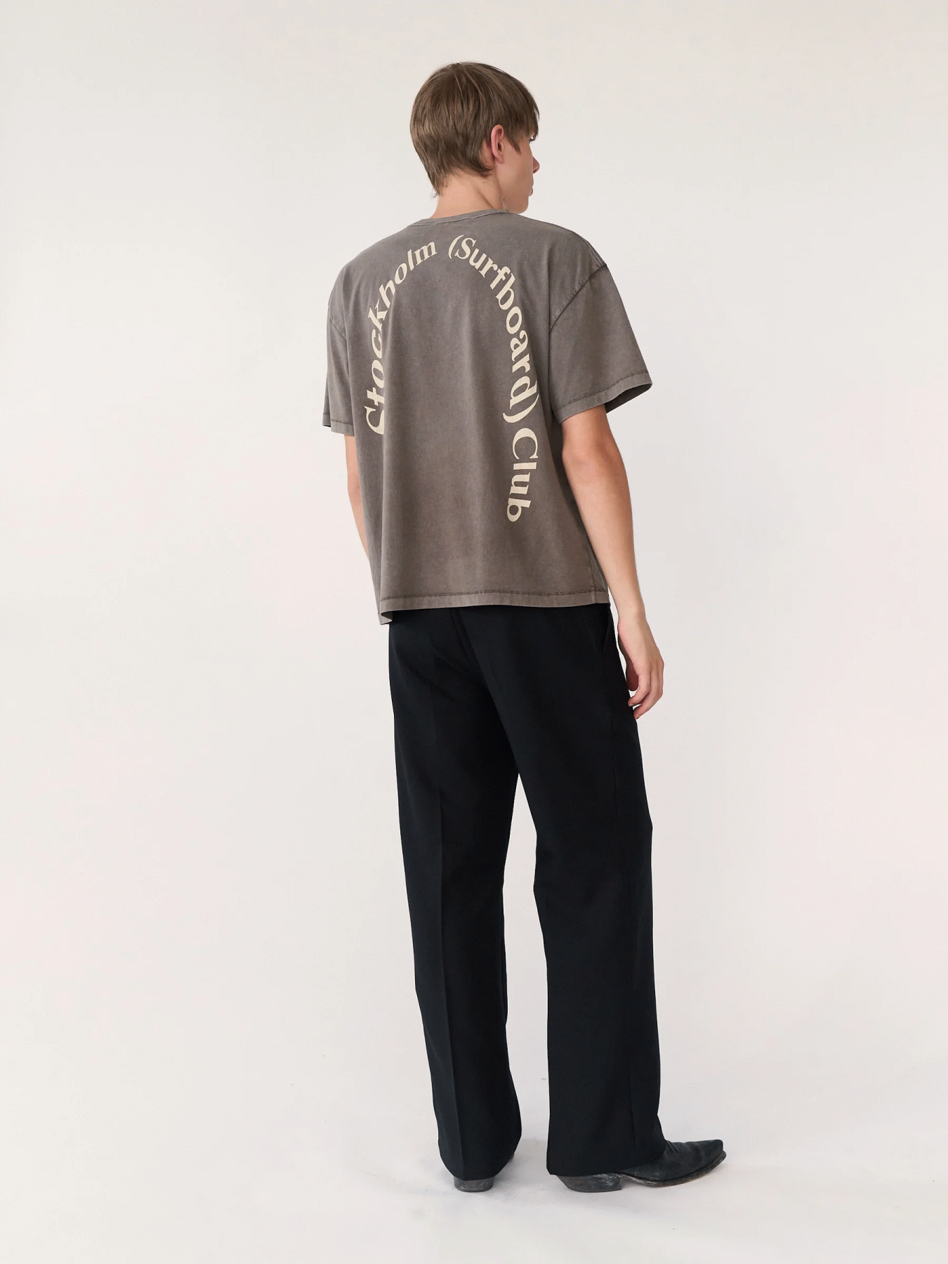 STOCKHOLM SURFBORD CLUB BACK LOGO TEE