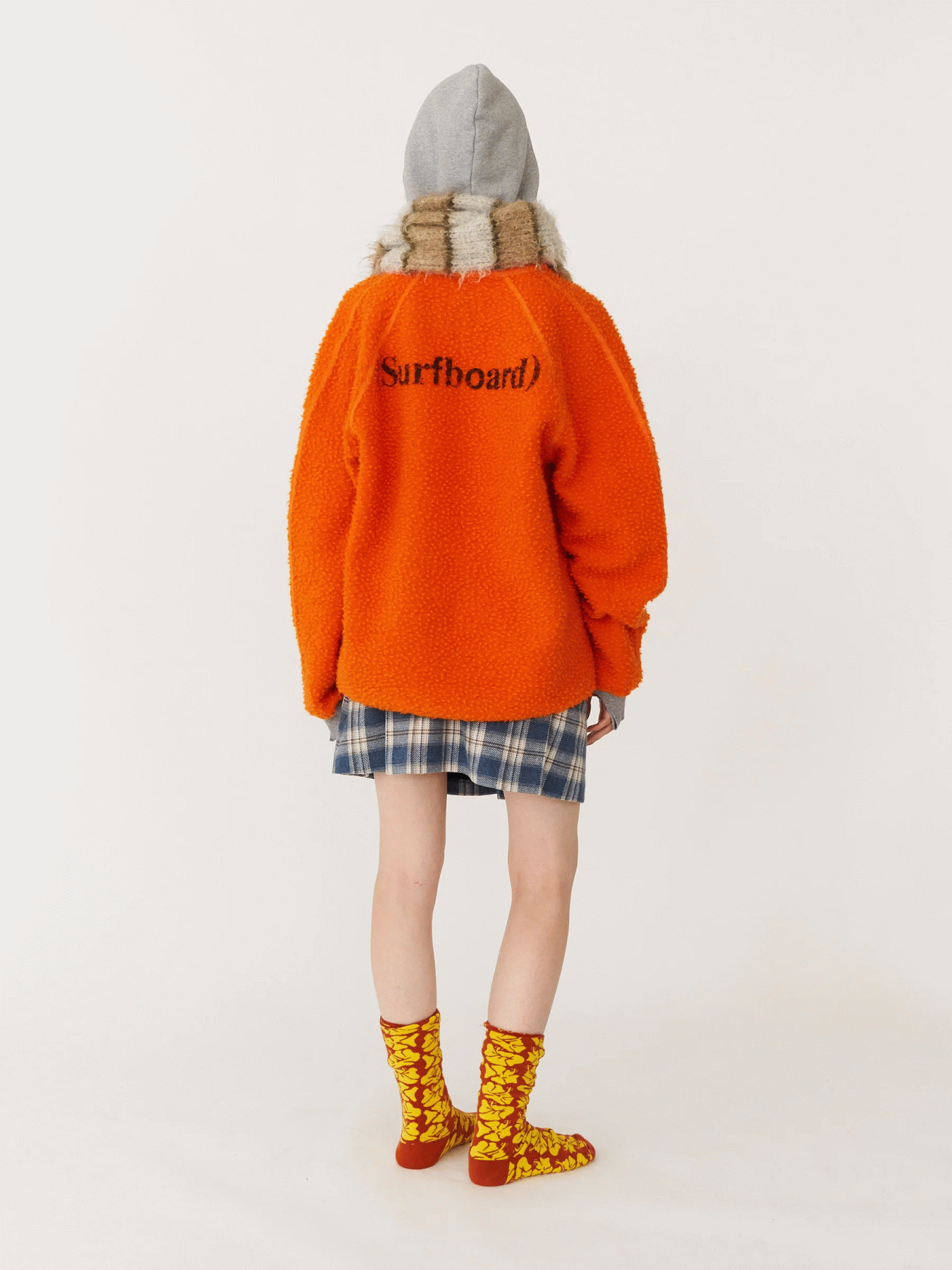 STOCKHOLM SURFBORD CLUB WOOL PILE HOODIE