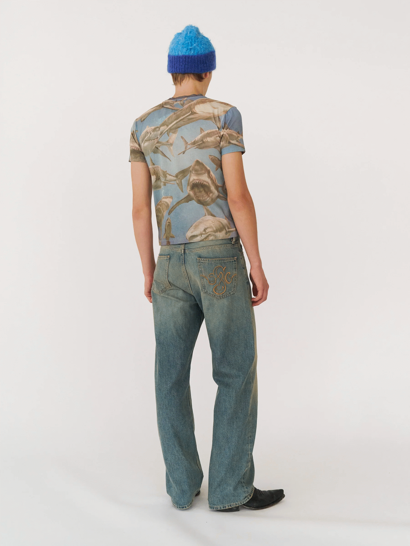 STOCKHOLM SURFBORD CLUB AIRBRUSH TEE