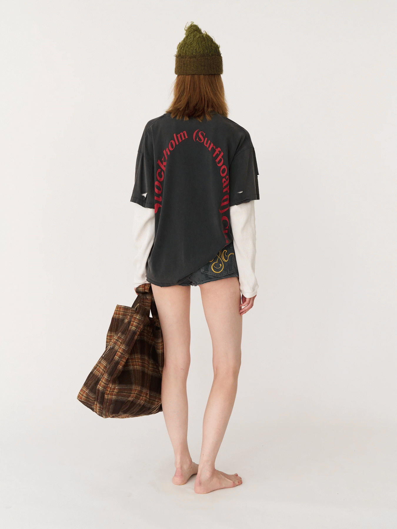 STOCKHOLM SURFBORD CLUB BACK LOGO LAYERED TEE