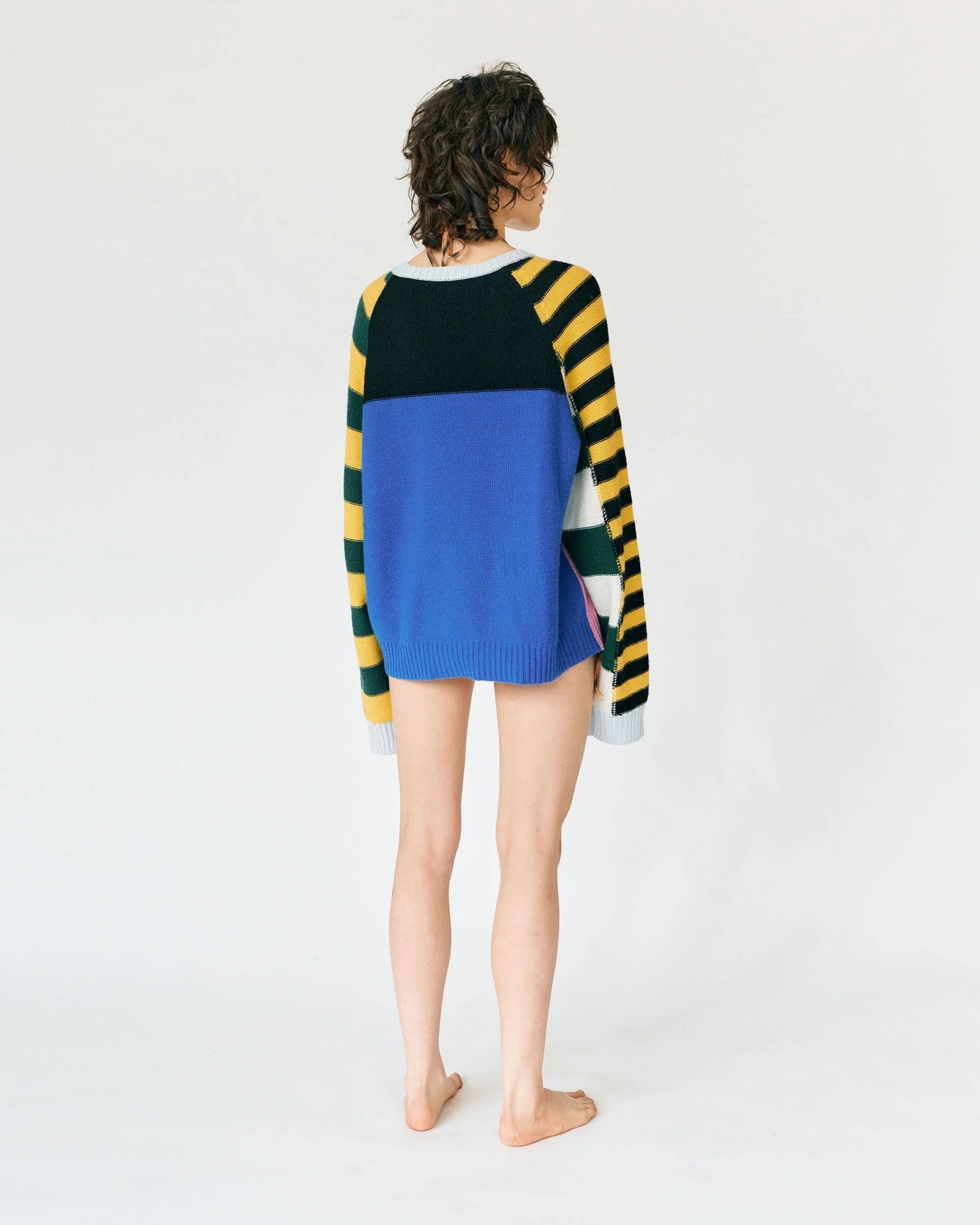 STOCKHOLM SURFBORD CLUB KNITTED RAGLAN SWEATER JARI