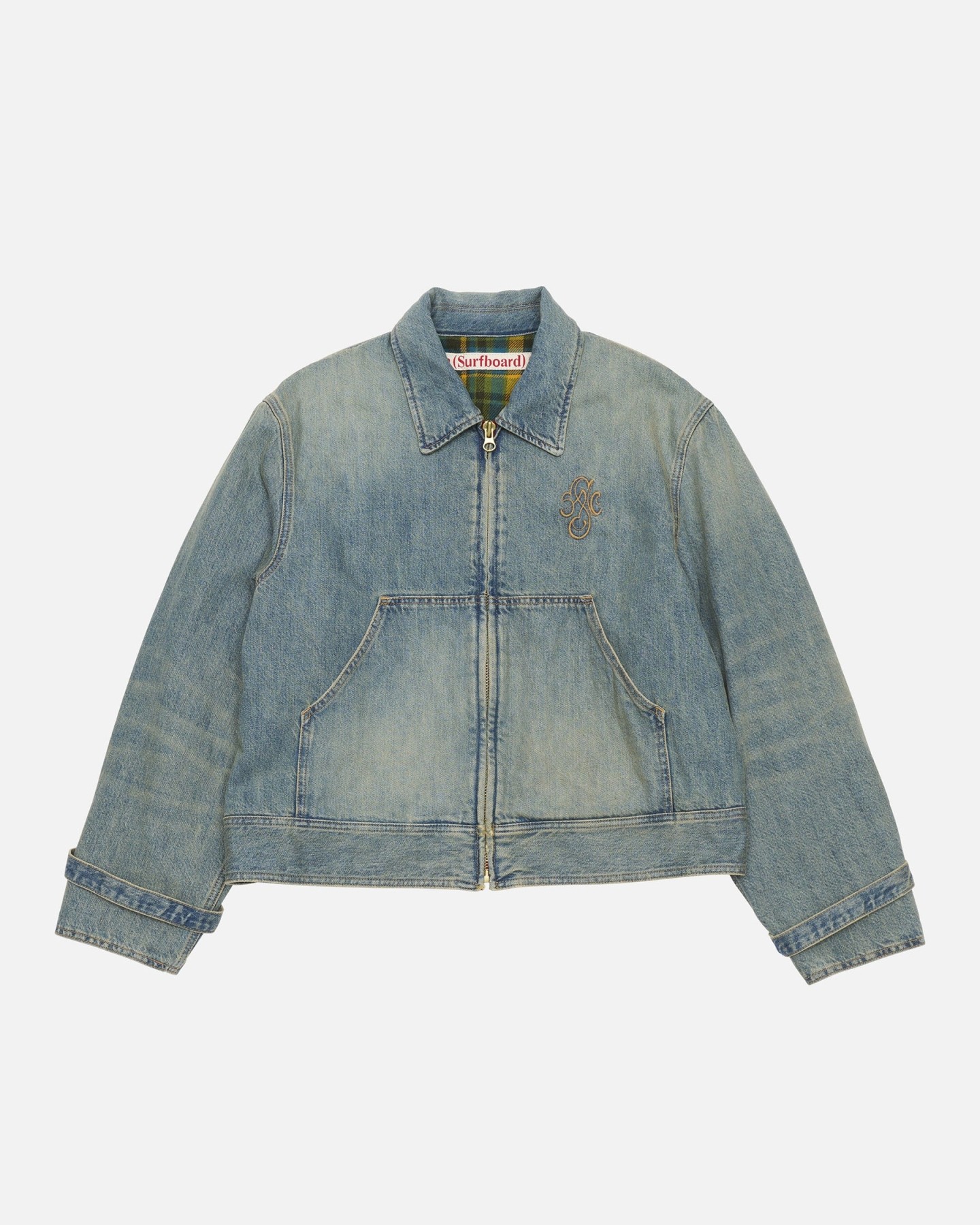 STOCKHOLM SURFBORD CLUB DENIM WORK JACKET