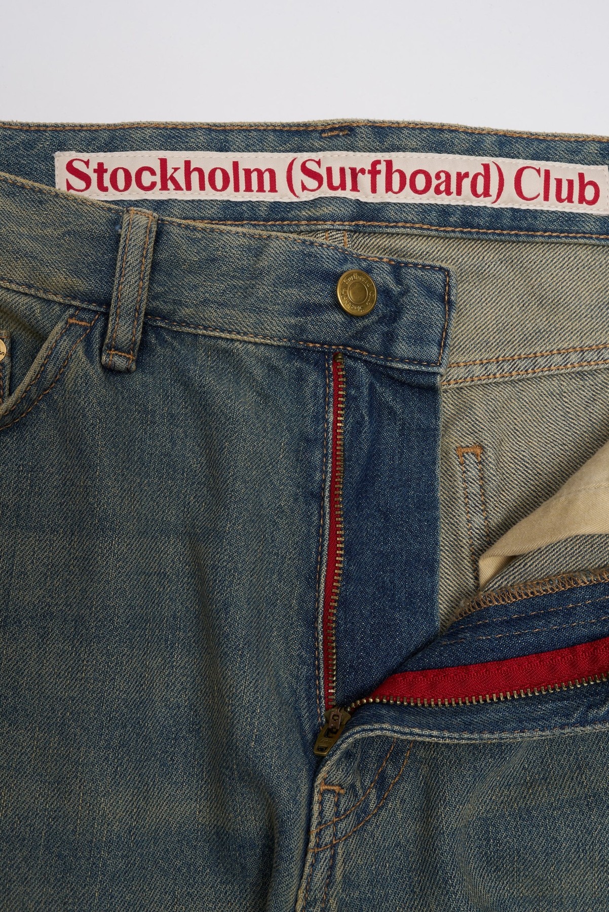 STOCKHOLM SURFBORD CLUB REGULAR FIT JEANS