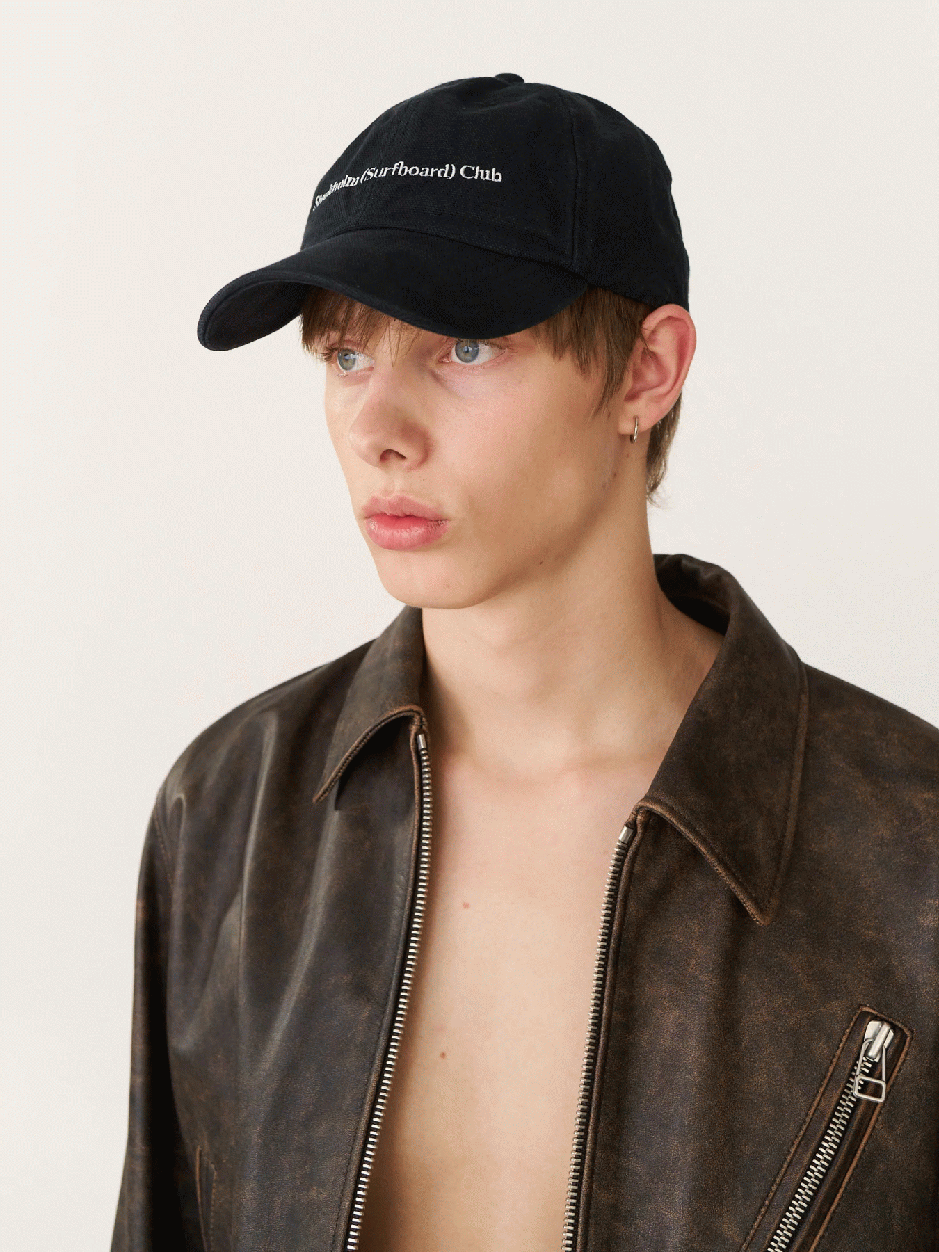 STOCKHOLM SURFBORD CLUB EMBROIDERED LOGO CAP