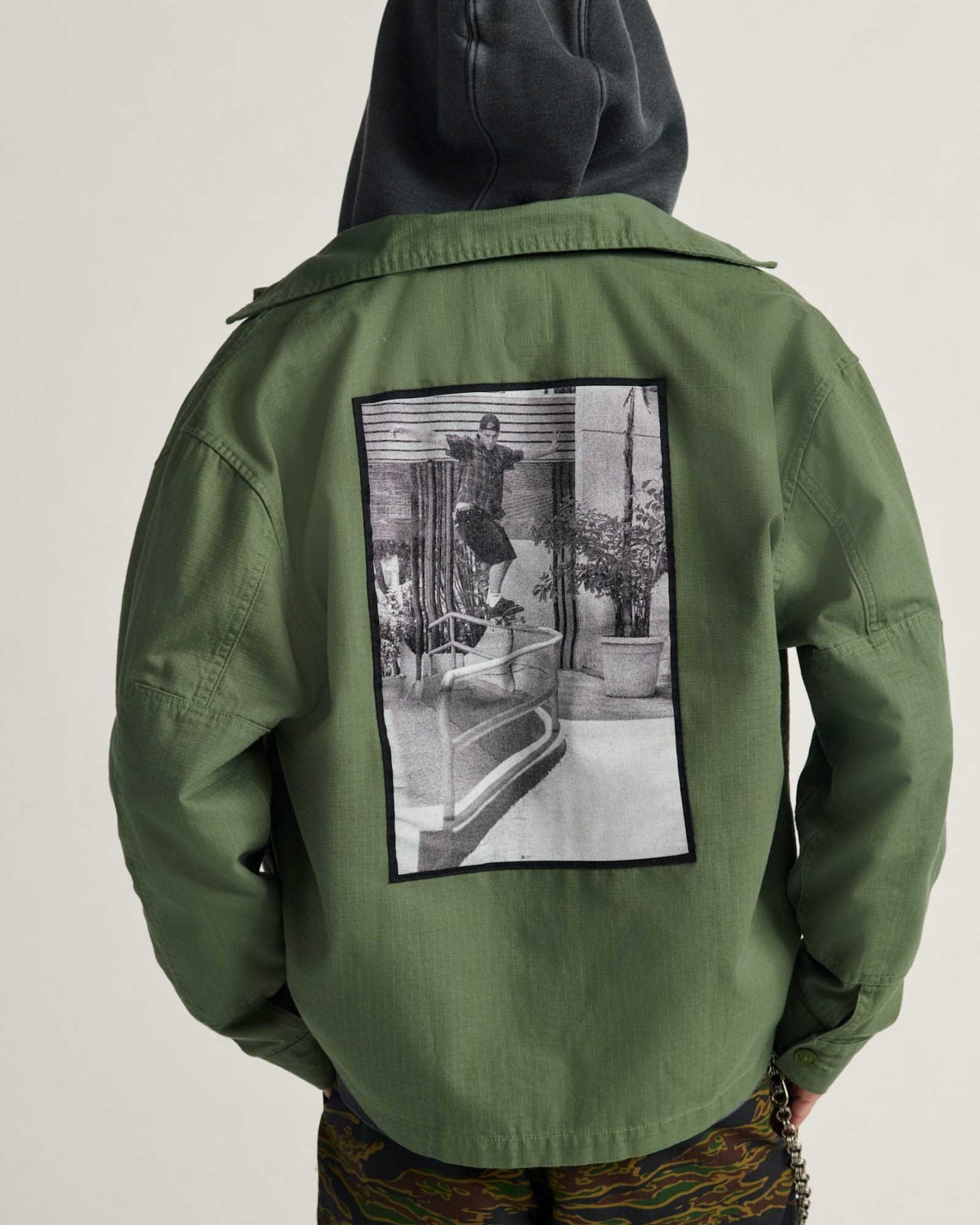 VANS SKATE MILLITARY OVER SHIRT by Atiba Jefferson