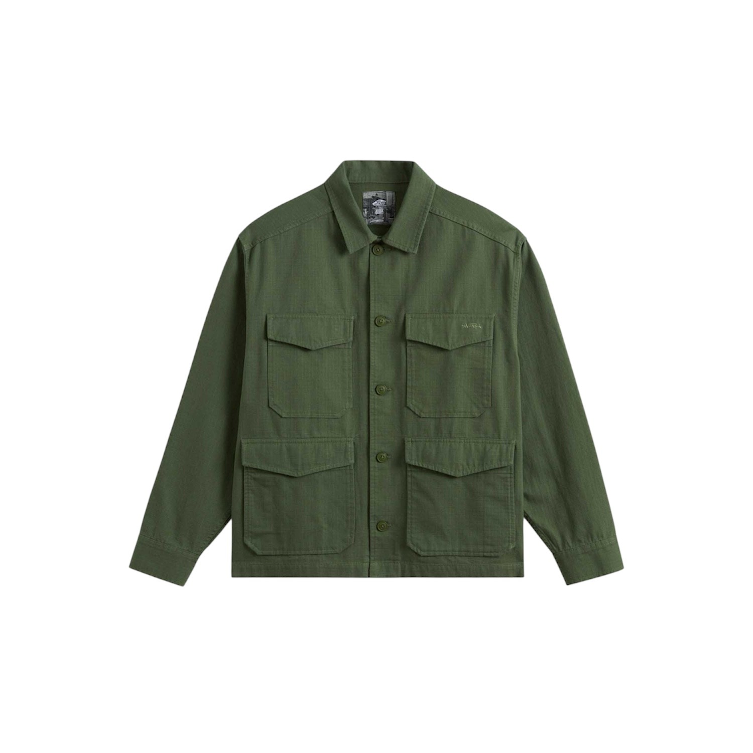 VANS SKATE MILLITARY OVER SHIRT by Atiba Jefferson