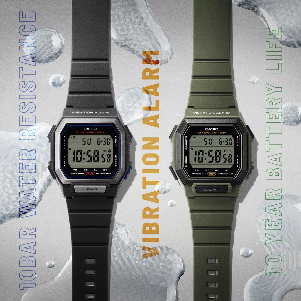 CASIO W-738H-3AJF