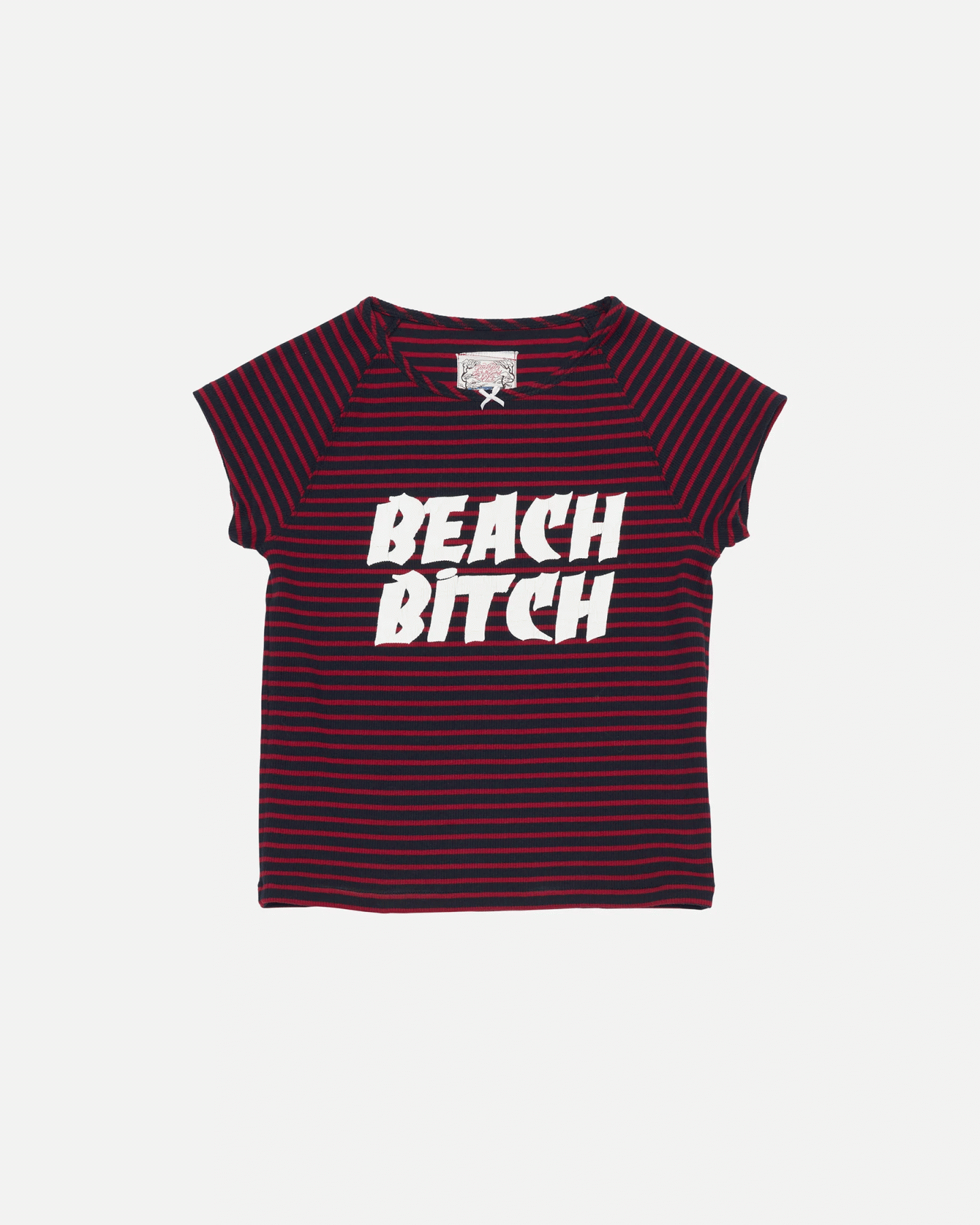 STOCKHOLM SURFBORD CLUB RIBBED FITTED TEE