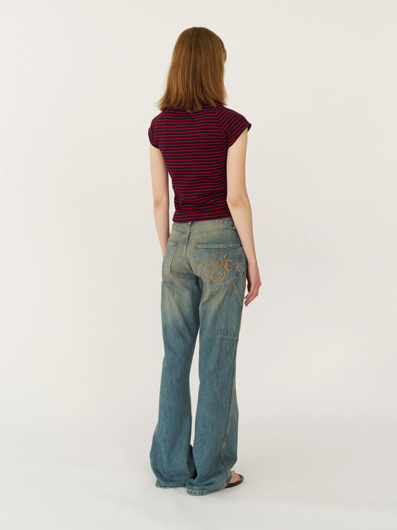 STOCKHOLM SURFBORD CLUB RIBBED FITTED TEE