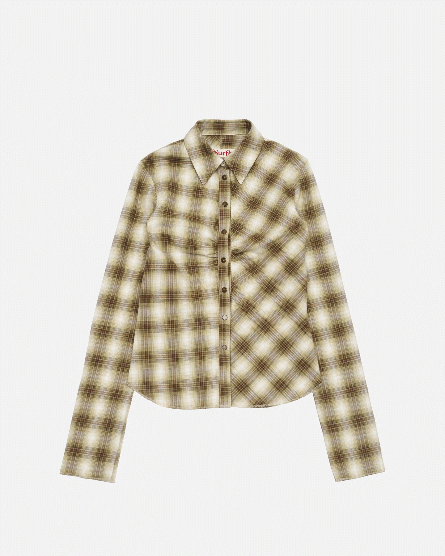 STOCKHOLM SURFBORD CLUB FLANNEL BLOUSE