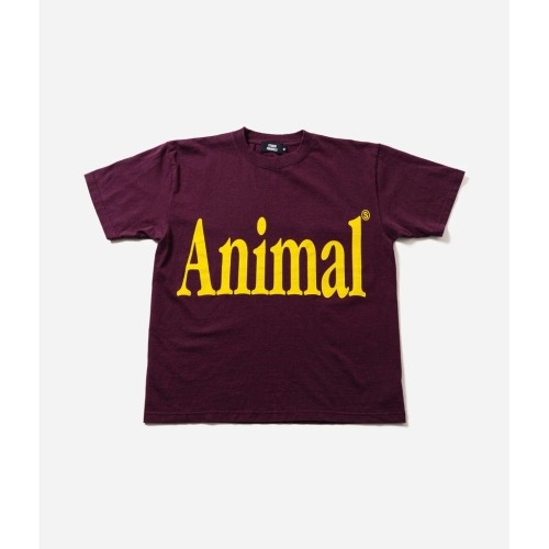 STUDIO ANIMALS LETTER SOLID PRINT TEE