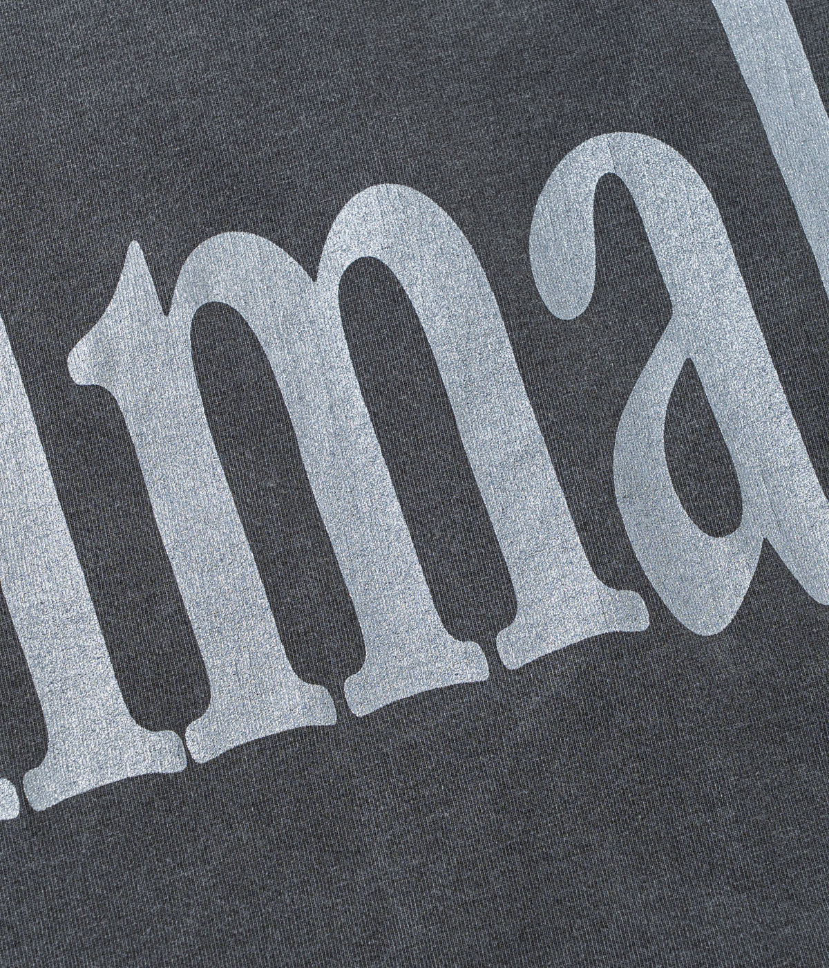 STUDIO ANIMALS LETTER SOLID PRINT TEE